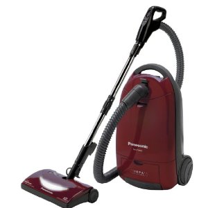 Panasonic MC-CG902 Canister Vacuum Cleaner, Burgundy Finish